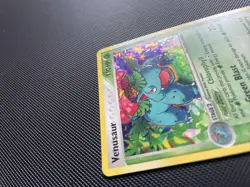 Pokemon TCG Venusaur EX Crystal Guardians 28/100 Holo Exclusive Cosmos Holo Rare - Image 4