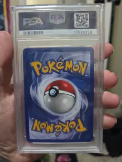 Pokemon Alakazam TCG Expedition Base Set Holo Rare PSA 9 - Image 2