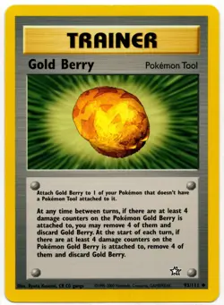 Pokemon - Neo Genesis Gold Berry 93/111 NM - Image 1