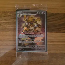 Pokemon TCG Alakazam Mega Evolutions Black Star Promo Full Art - Image 2