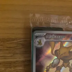 Pokemon TCG Alakazam Mega Evolutions Black Star Promo Full Art - Image 4