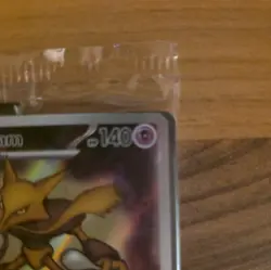 Pokemon TCG Alakazam Mega Evolutions Black Star Promo Full Art - Image 5