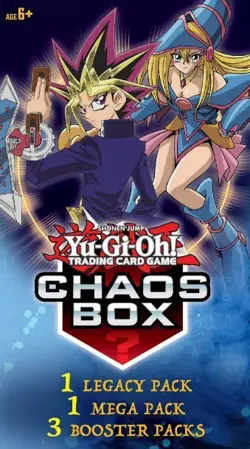 Yugioh Chaos Box 2022 1 Legacy Pack 1 Mega Pack 3 Booster Packs NEW!! 728192538209 - Image 1