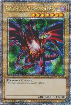 Red-Eyes Black Dragon Yu-Gi-Oh! RA04-EN109 1st Quarter Century Secret Rare - Image 1