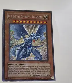 Blue Eyes Shining Dragon Secret Rare FOIL BLEED 2025 RP02-EN096 - Image 2