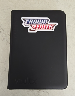 Crown Zenith Complete Set 001-160 w/ Reverse Holo + VaultX Binder - 281 Cards - Image 1