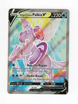 Origin Forme Palkia V SWSH253 SWSH: Sword & Shield Promo Cards Holo Pokemon TCG - Image 1