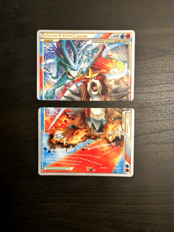 Suicune & Entei Legend Unleashed 2011 Championship Pokemon Both Cards 94 & 95/95 - Image 1