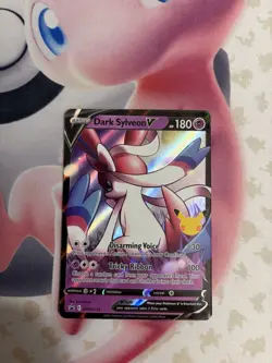 Dark Sylveon V SWSH134 SWSH: Sword & Shield Promo Card Celebrations NM - Image 1
