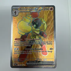 Pokemon - Armarouge EX Holo Full Art Ultra Rare Card 218/182 Paradox Rift - N/M - Image 1