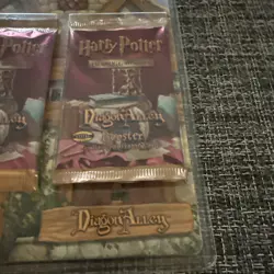 Harry Potter Trading Card Game Diagon Alley 11 Card Booster 2 Pack Sealed - Image 2