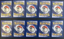 Team Rocket 2000 1st Edition Lot of 10 Vintage WOTC Pokemon TCG Cards - Image 2
