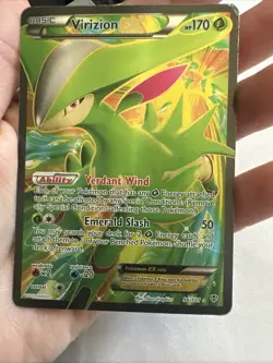 VIRIZION EX 96/101 Pokemon TCG Plasma Blast * Full Art * Ultra Rare Card - Image 3