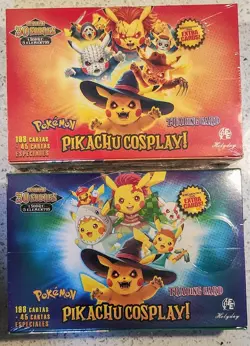 New PIKACHU Cosplay Halloween Cards Box 60 Packs Peru Flash Edition 300 Card 🎃 - Image 1