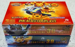 New PIKACHU Cosplay Halloween Cards Box 60 Packs Peru Flash Edition 300 Card 🎃 - Image 3