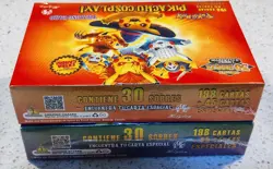New PIKACHU Cosplay Halloween Cards Box 60 Packs Peru Flash Edition 300 Card 🎃 - Image 4