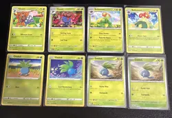 Pokemon TCG Oddish/Gloom/Bellossom 8 Card Lot - Image 1