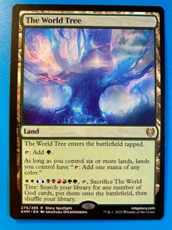 MTG 1x The World Tree Kaldheim # 275 Modern Magic the Gathering Card x1 NM - Image 1