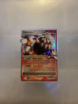 Pokemon Card- Heatran LV. X DP31 (Black Star Promos, 2008) Holo Rare - Image 1