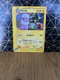 Pokemon Flaaffy Card 77/165 Expedition Base Set Regular - Image 1