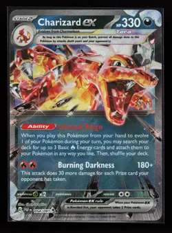 Charizard ex 054/091 SV: Paldean Fates Pokemon Card - Image 1