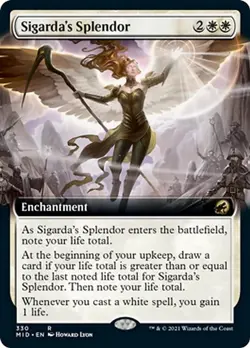 Sigarda's Splendor (Extended Art) [Innistrad: Midnight Hunt] - Image 1