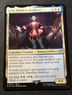 Cid, Timeless Artificer - FIN - MTG - EN - NM - 0414 - Image 1