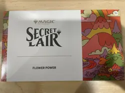 MTG Secret Lair Flower Power NON-Foil, Sealed, In Hand - Image 1