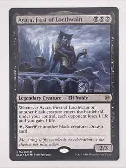 Ayara, First of Locthwain Throne of Eldraine Regular - Image 1