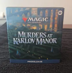 MTG MAGIC THE GATHERING MURDERS AT KARLOV MANOR SEALED PRERELEASE KIT - Image 1