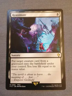 Reanimate - 282 - NM - Commander: FINAL FANTASY - MTG - Image 1