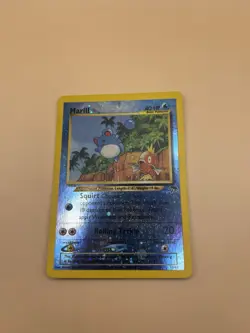 Marill 11/18 Southern Islands Reverse Holo Pokemon Trading Card Game LP - Image 4