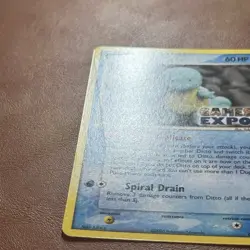 RARE GAMES EXPO (SQUIRTLE) DITTO | Ex Delta Species 64/113 Pokemon Promo LP - Image 3