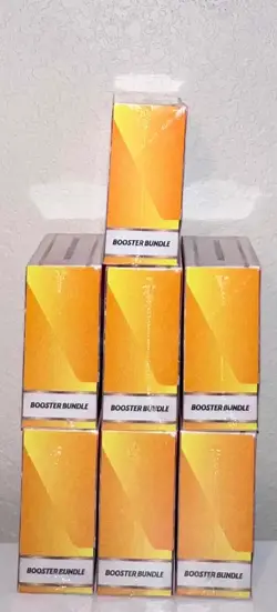 Lot of 7 Pokemon Surging Sparks Booster Bundles Scarlet & Violet Sealed - Image 4