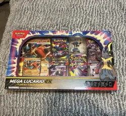 Pokemon Mega Lucario EX Premium Figure Collection New Factory Sealed IN HAND - Image 1