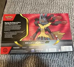 Pokemon Mega Lucario EX Premium Figure Collection New Factory Sealed IN HAND - Image 2