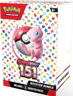 Pokemon TCG Scarlet & Violet 151 Booster Bundle | New & Sealed | 6 Packs - Image 1