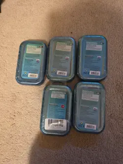 Pokemon TCG Kanto Friends 5 Mini Tins Complete Art Set Brand New Sealed - Image 2