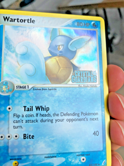 Pokemon TCG Wartortle EX Crystal Guardians 43/100 Reverse Holo ~NM~ - Image 4