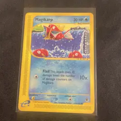 Pokemon Magikarp 2002 118/165 Expedition English LP Non Holo - Image 1
