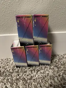 Pokemon TCG Scarlet & Violet Prismatic Evolutions Booster Bundle Lot Of 5 - Image 3