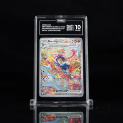 Pokemon TCG TAG 10 Greninja EX Special Illustration Rare 214 Twilight Masquerade - Image 1