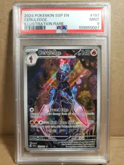 Ceruledge 197/191 PSA 9 Sv08 Surging Sparks Holo Pokemon TCG - Image 1
