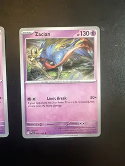 Pokemon - Zacian 015 Phantasmal flames Prerelease promo Holo - Image 4