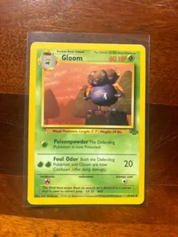 Vileplume 31/64 Gloom 37/64 & Oddish 58/64 Full Evolution Pokemon Jungle LP - Image 3