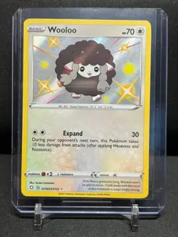 Wooloo SV103/SV122 Shiny Vault Holo Pokemon 2021 Shining Fates - NM - Image 1