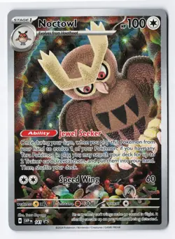 Noctowl 141 - SV: Scarlet & Violet Promo Pokemon Rare Holo NM - Image 1