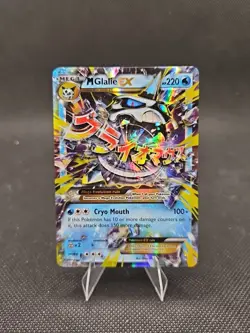 Pokemon TCG M Glalie EX 35/162 XY Breakthrough Holo Ultra Rare NM Condition - Image 1