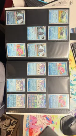 Pokemon Black Bolt Near Complete Master Set with Binder Rare SIR’s - Image 5