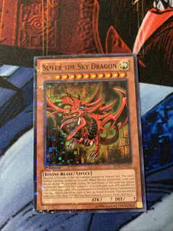 Yugioh Slifer the Sky Dragon BP02-EN127 Mosaic Rare 1st Edition Near Mint - Image 2
